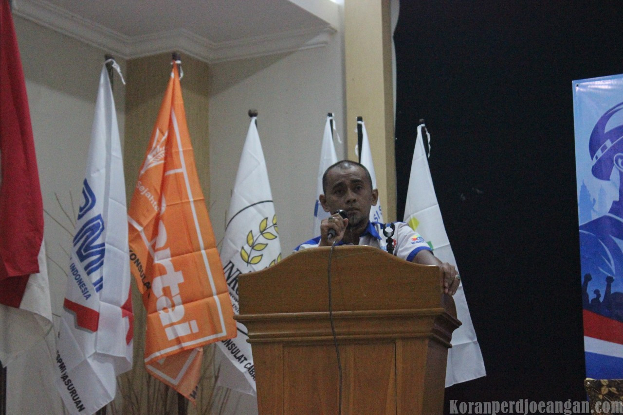 Ketua KC FSPMI Pasuruan Raya: RAKERCAB Momentum Evaluasi dan Menyatukan Perjuangan