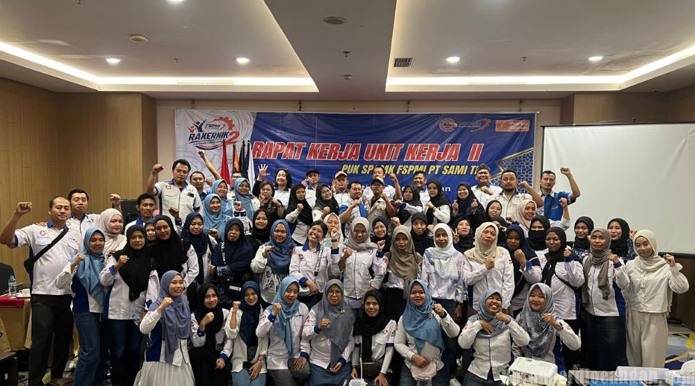 Rakernik II PUK SPAMK FSPMI PT SAMI TF Deklarasikan Dukungan untuk Moch. Abidin di MUSCAB 2026
