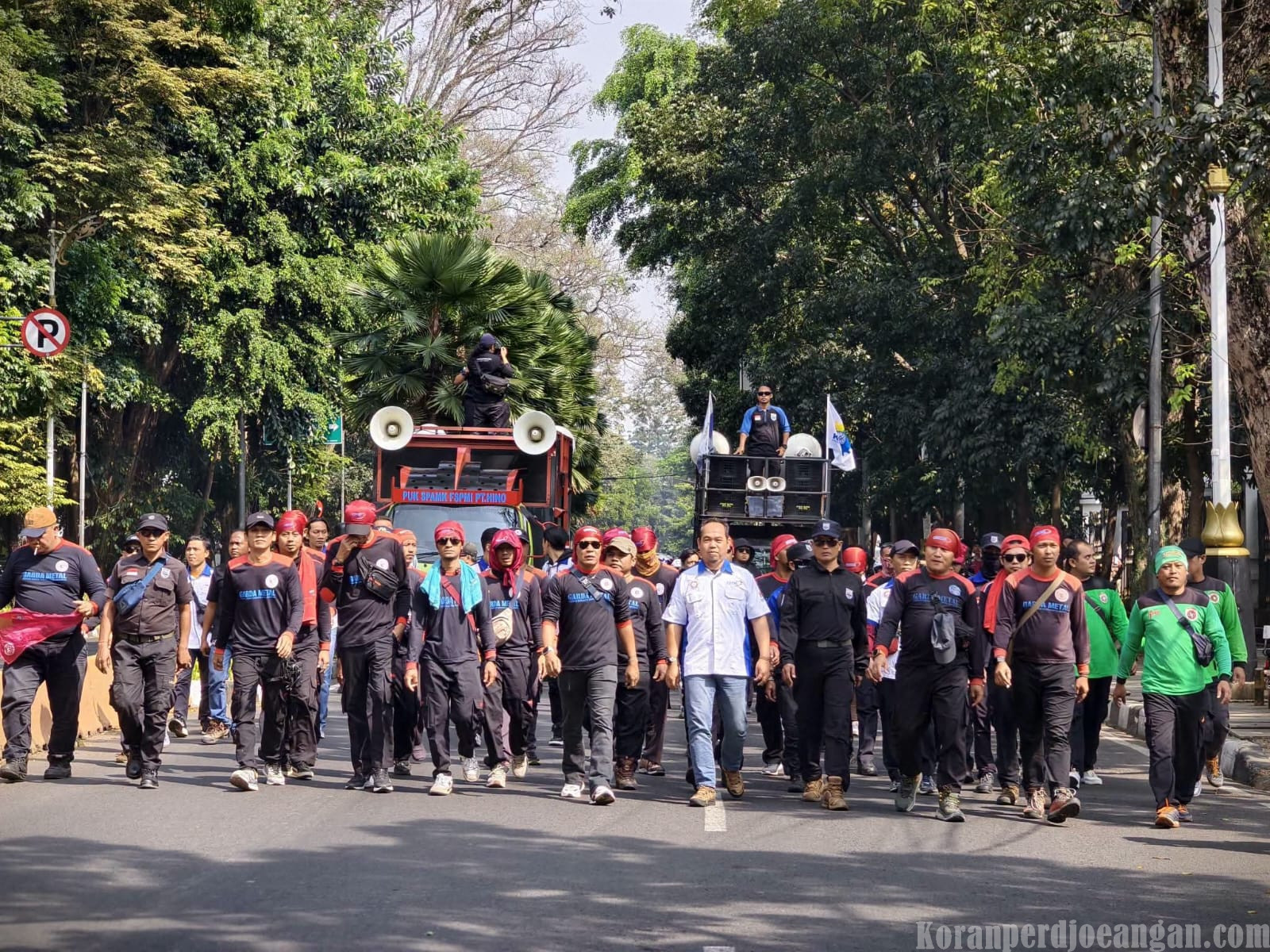 SIARAN PERS  Dewan Pimpinan Wilayah Federasi Serikat Pekerja Metal Indonesia (DPW FSPMI) Jawa Barat Aksi Unjuk Rasa  Kamis, 1 Oktober 2026