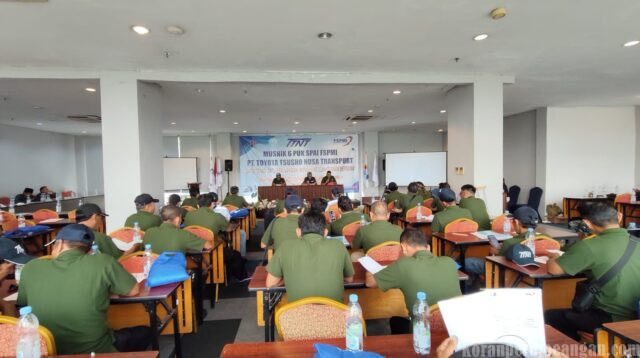 Musnik VI PUK SPAI FSPMI PT. TTNT degan Tema : Satu Tekad, Satu Perjuangan Menuju Kesejahteraan Anggota