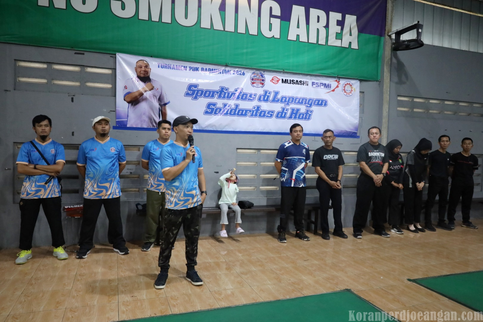 Gelar Badminton PUK Cup 2026, Serikat Pekerja FSPMI Musashi Ajak Anggota Tingkatkan Solidaritas