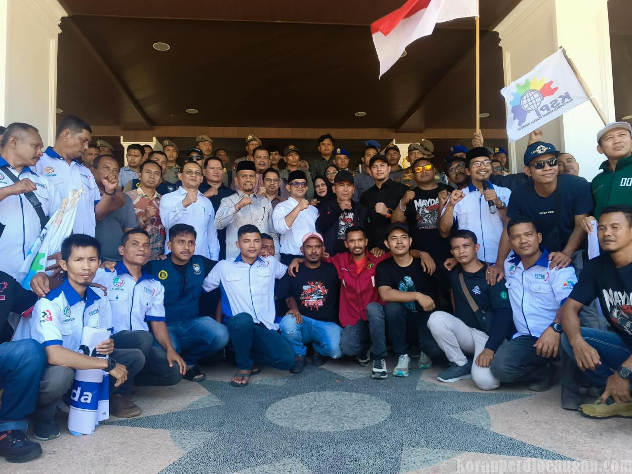 Aliansi Buruh Aceh Sampaikan Delapan Tuntutan Dalam Aksi Serentak