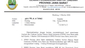 Aksi Serentak FSPMI di Jabar Berbuah Rekomendasi DPRD Provinsi