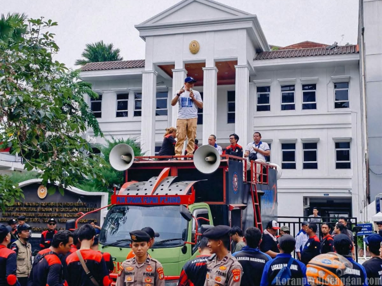 FSPMI Gelar Aksi di PTTUN Jakarta, Tolak Banding Gubernur Jawa Barat Terkait Putusan PTUN Bandung