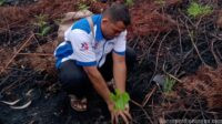 Serikat Pekerja FSPMI PT Asian Agri Penuhi Undangan Polda Riau, Ikut Penanaman Pohon di Siak