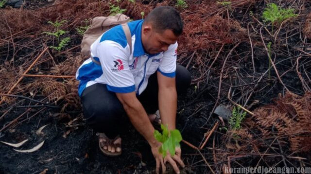 Serikat Pekerja FSPMI PT Asian Agri Penuhi Undangan Polda Riau, Ikut Penanaman Pohon di Siak