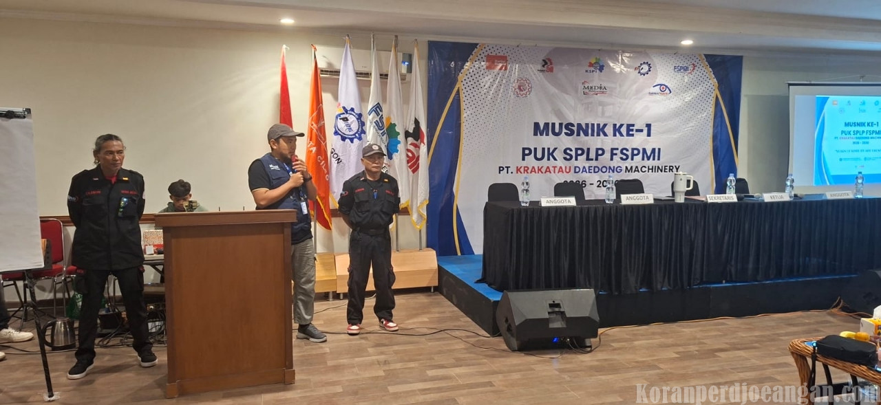 Bukti Sinergi, Direktur HR dan Commerce PT KDM Hadiri Musnik I Serikat Pekerja FSPMI PT KDM