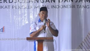 Inauguration Media Perdjoeangan dan Jamkeswatch Resmi Dibuka Ketua KC FSPMI Tangerang Raya
