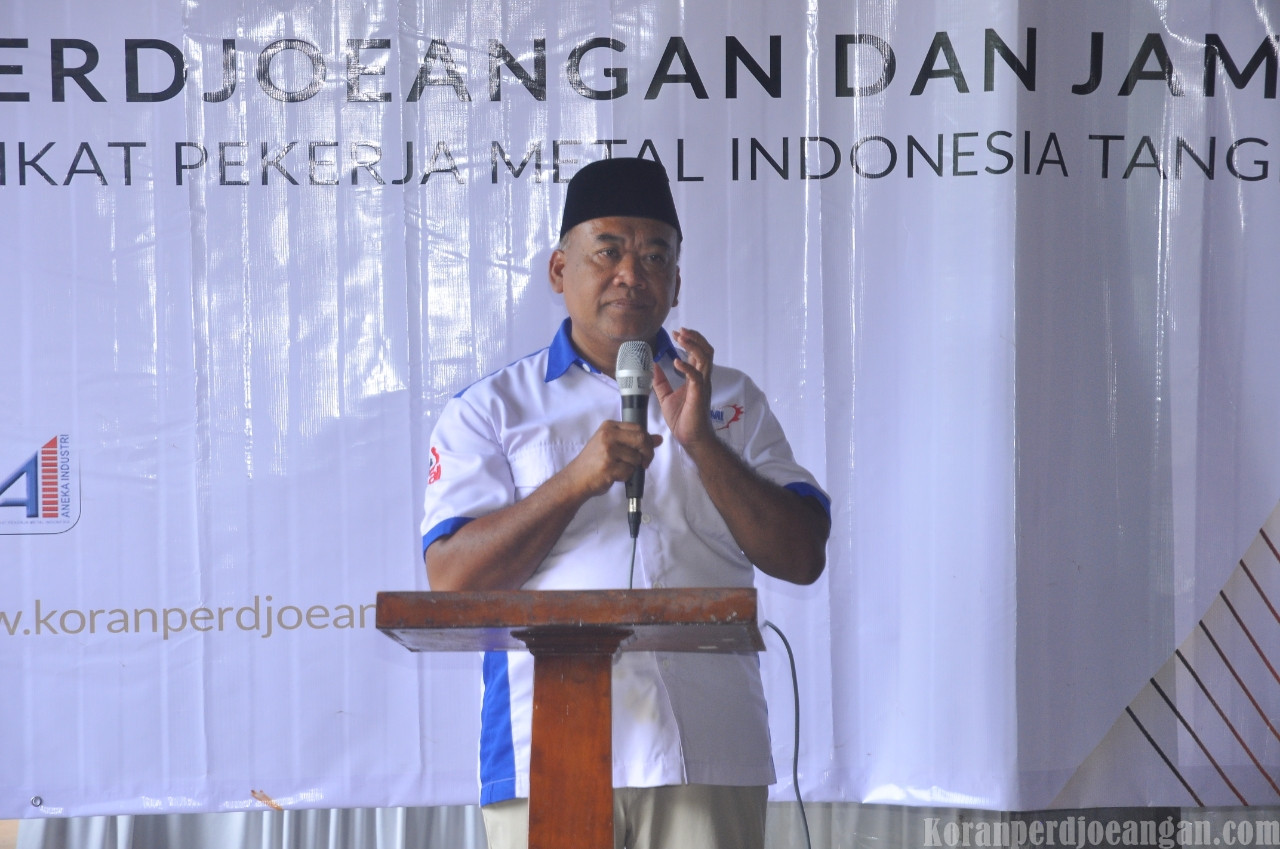Inauguration Media Perdjoeangan dan Jamkeswatch Resmi Dibuka Ketua KC FSPMI Tangerang Raya