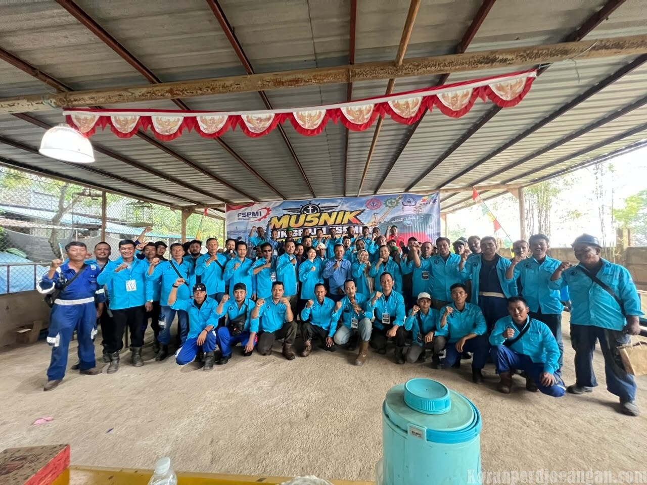 Sondeng Terpilih Kembali Menjadi Ketua Serikat Pekerja FSPMI PT Usda Seroja Jaya