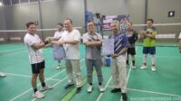 Pererat Solidaritas, FSPMI Astemo dan Hino Gelar Badminton Persahabatan