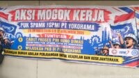 FSPMI Yokohama Batam Mogok Kerja, Desak Perusahaan Batalkan PHK dan Wujudkan PKB FSPMI Yokohama Batam Mogok Kerja, Desak Perusahaan Batalkan PHK dan Wujudkan PKB
