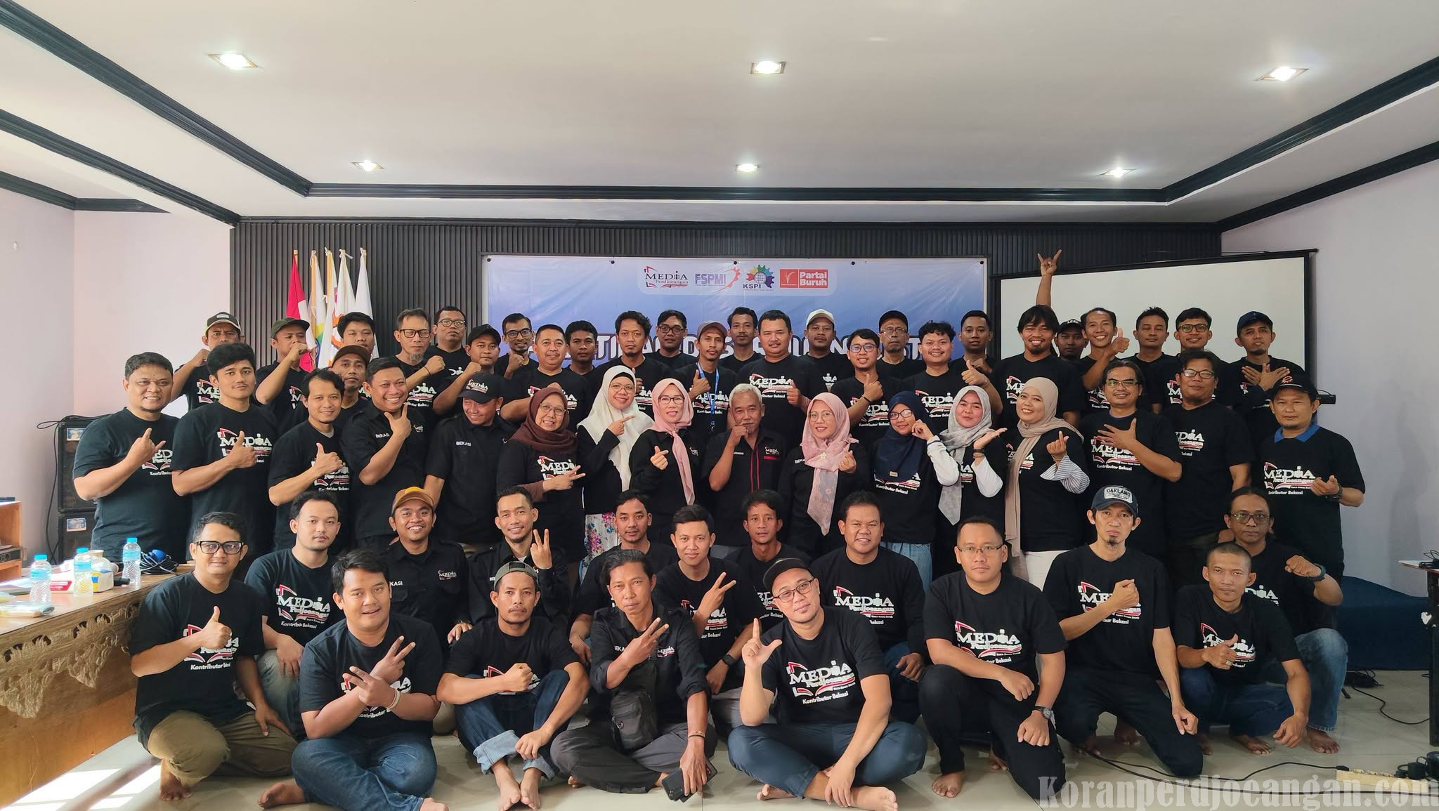 Perkuat Aksi Lewat Pena, Media Perdjoeangan Bekasi Cetak 52 Kader Jurnalistik