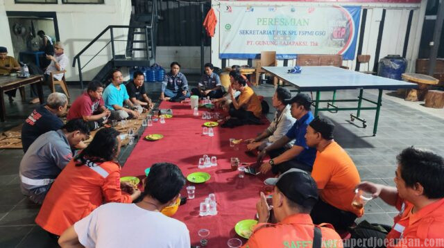 Pengurus PC SPLP FSPMI Bekasi Kunjungi PUK GRP, Perkuat Motivasi dan Soliditas Organisasi