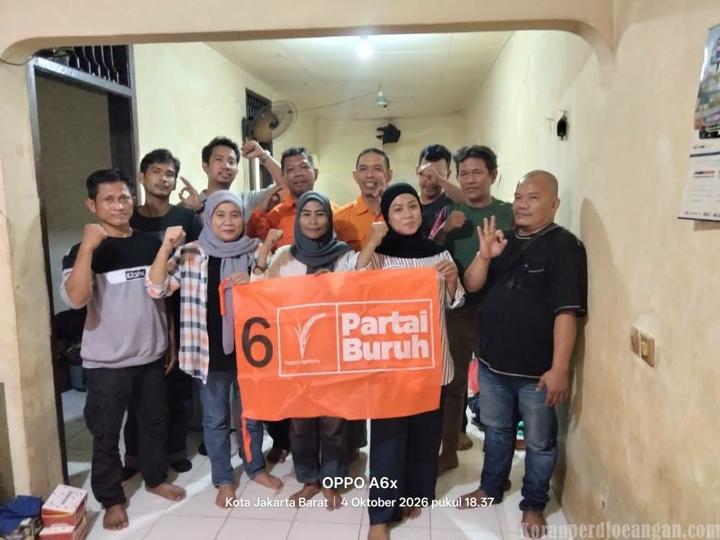 Roadshow Exco Provinsi Partai Buruh Masuki Hari Keempat, Jakarta Barat Diminta Percepat Konsolidasi Menuju Pemilu 2029