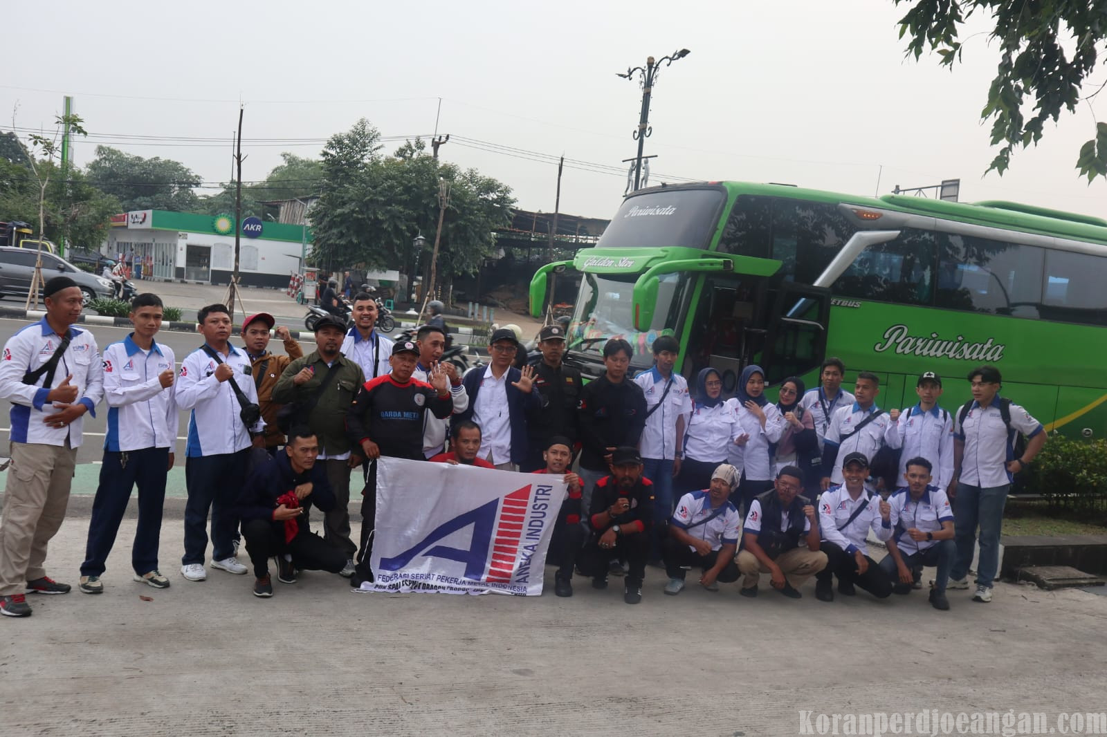 SPAI FSPMI Bogor Raya Laksanakan Instruksi Aksi di DPRD Provinsi Jawa Barat