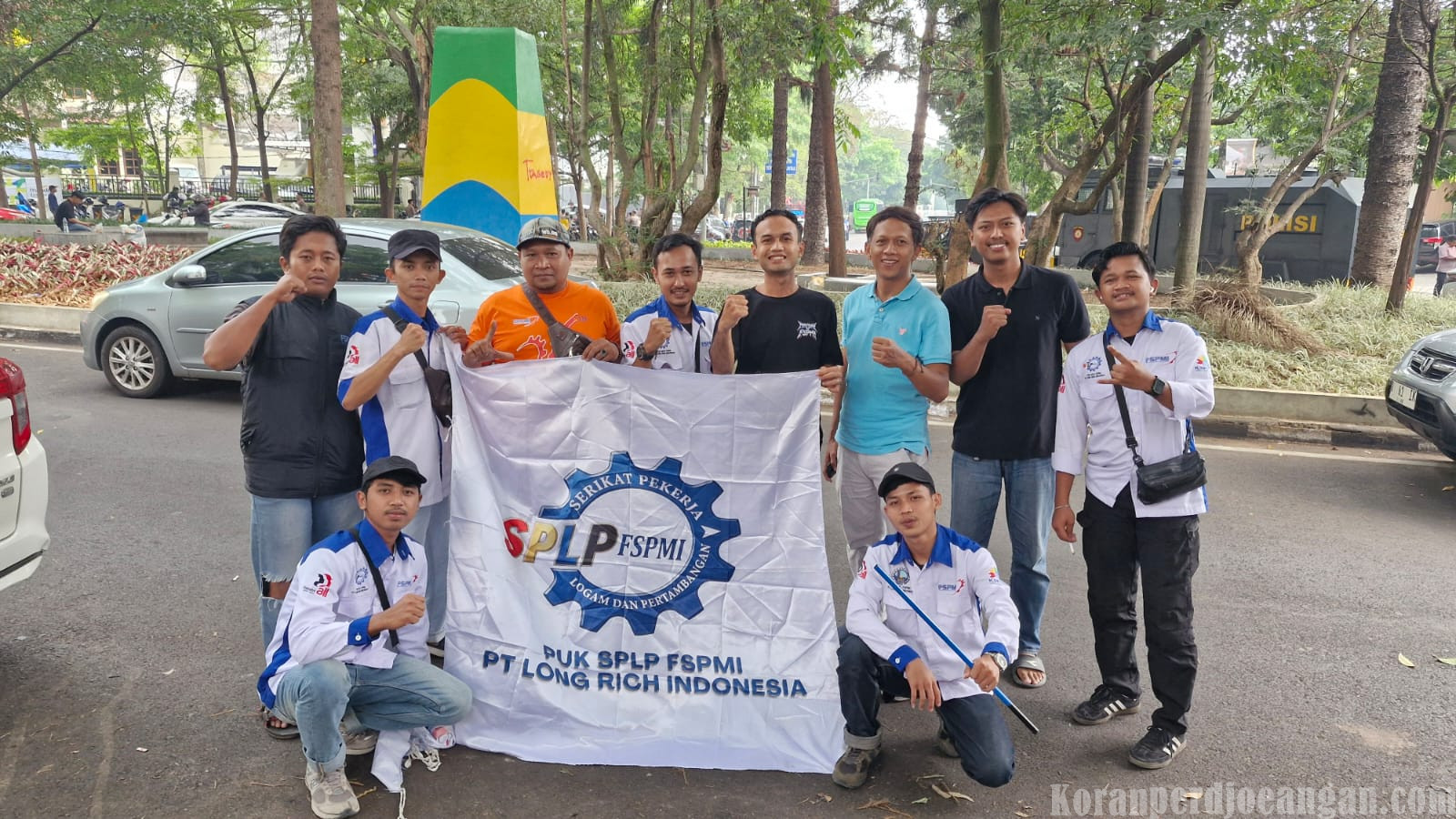 FSPMI Cirebon Ikut Aksi Serentak di DPRD Jabar, Sampaikan Enam Tuntutan Ketenagakerjaan