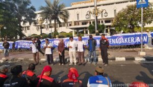 FSPMI Jatim Gelar Aksi Pemanasan Jelang Upah 2027