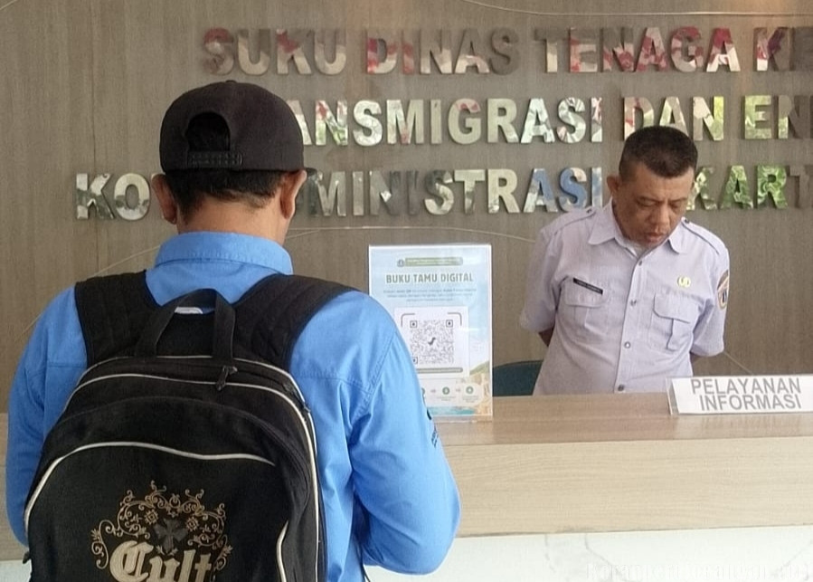 Pertanyakan Pendelegasian Pengawasan Ketenagakerjaan, PUK SPPJM FSPMI PT DKB Datangi Sudinakertransgi Jakarta Utara