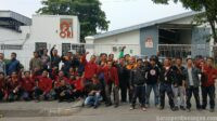 Anggota Support Tim Runding PKB PUK SPAI FSPMI PT Ori Polytec Composites