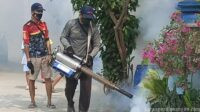 Wujudkan Lingkungan Sehat, Pengurus RW 08 Asri Pratama Bergerak Lakukan Fogging