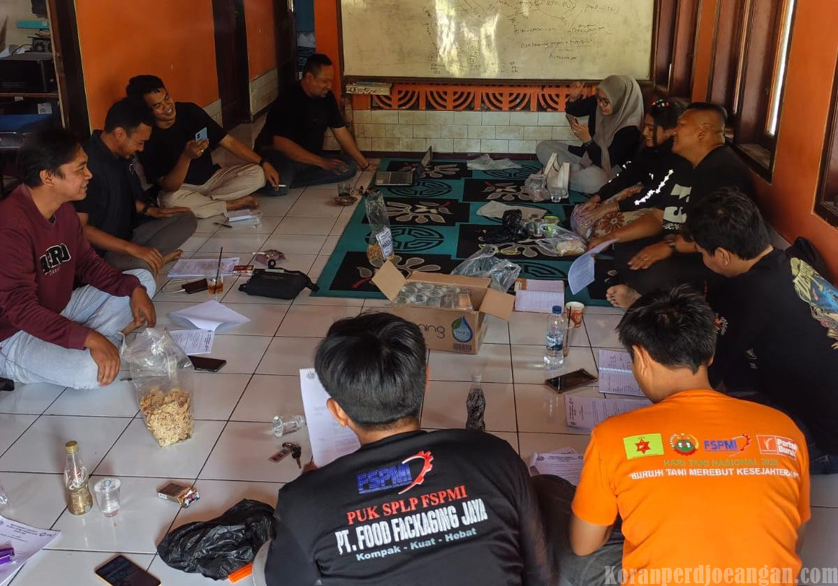 Matangkan Persiapan Muscab II, PC SPLP FSPMI Cirebon Raya Gelar Rapat Teknis