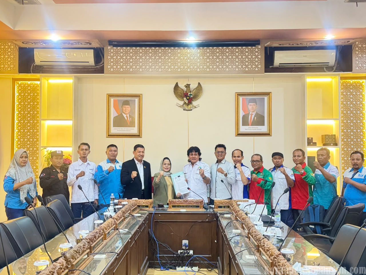 KSPI Audiensi dengan Komisi E DPRD Jawa Timur, Sampaikan Enam Isu Perjuangan Buruh