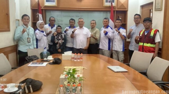 Audiensi PUK SPPJM-FSPMI PT DKB dengan BP Jamsostek Kebon Sirih