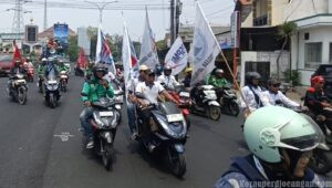 FSPMI Bersama SEKBER Jawara Gelar Aksi Damai, Suarakan Tuntutan Demi Kesejahteraan Buruh Gresik