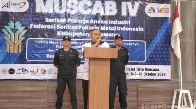 Rizal Fauzan Terpilih sebagai Ketua PC SPAI FSPMI Karawang Periode 2026–2031 dalam MUSCAB IV