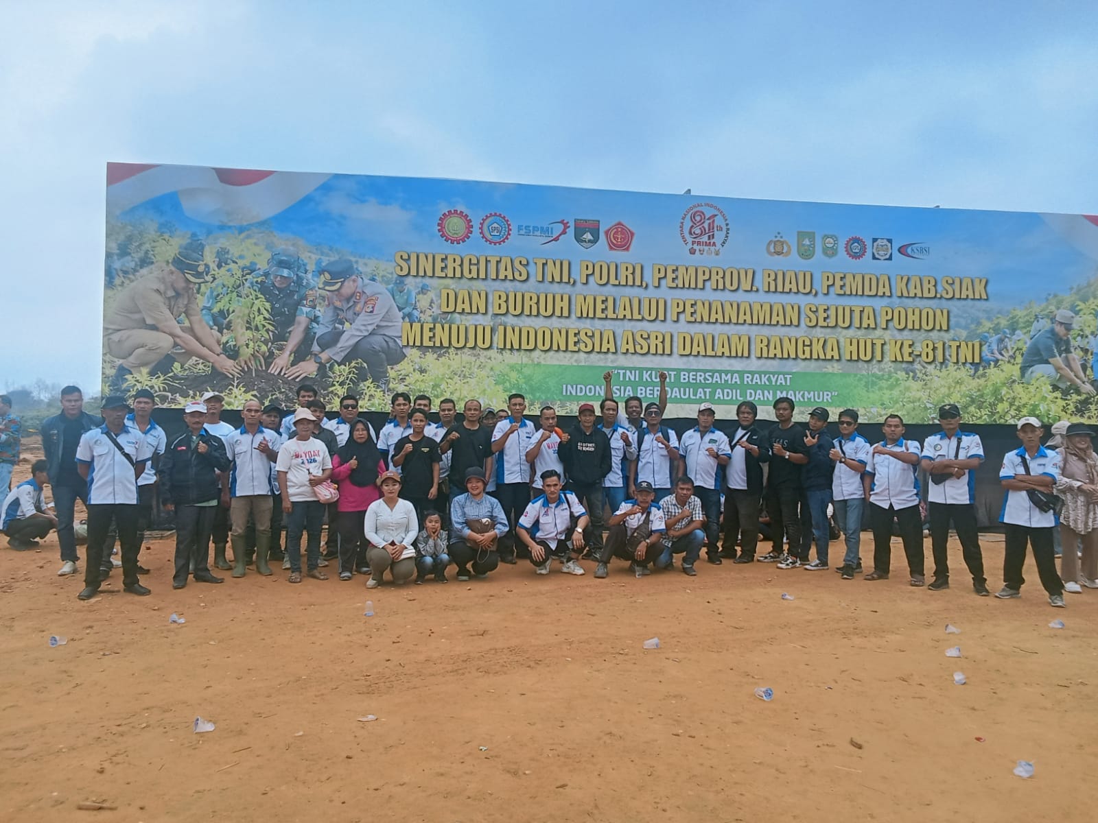 Serikat Pekerja FSPMI PT Adei Dukung Gerakan Tanam Pohon, Perkuat Kepedulian Lingkungan