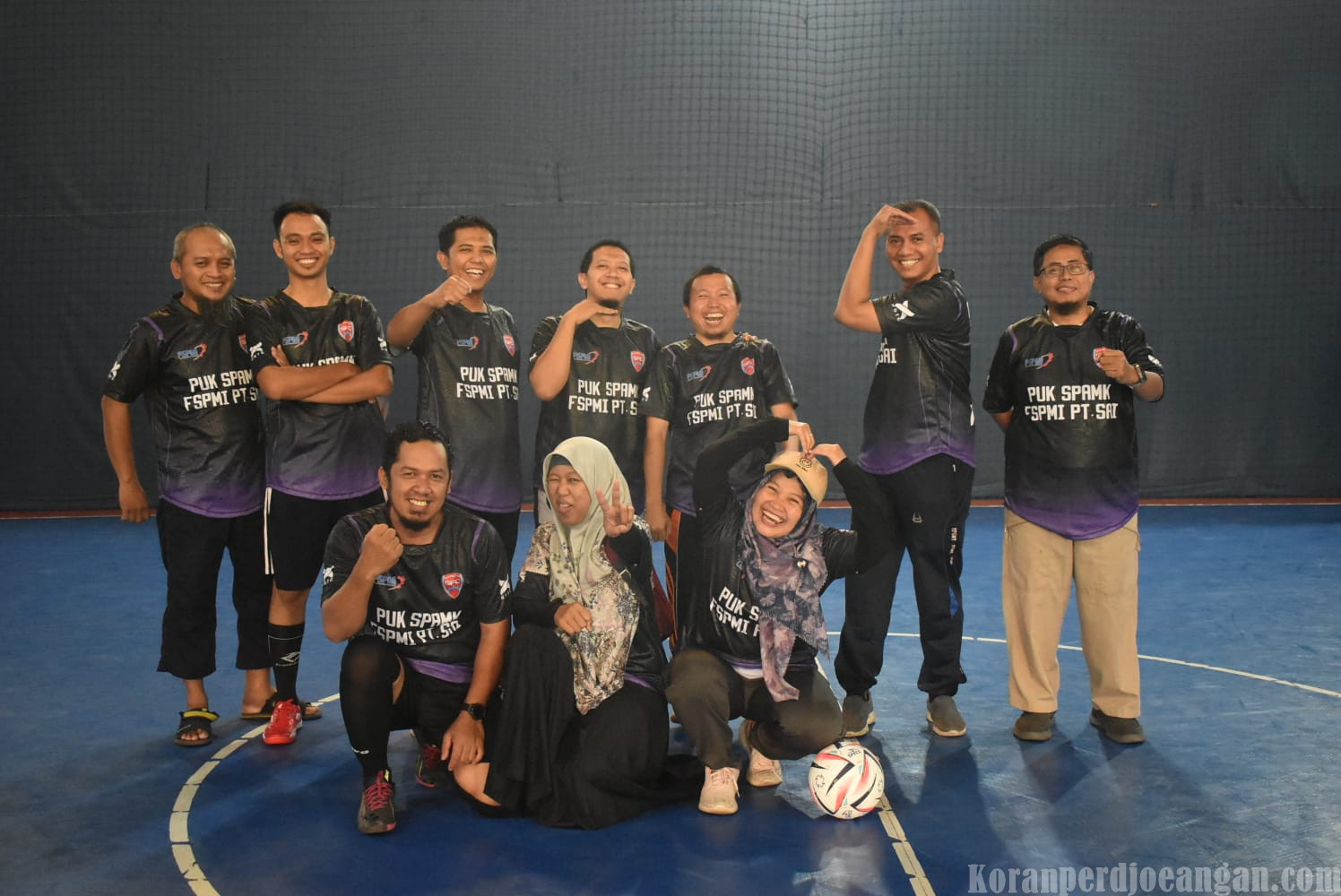 Semangat Kebersamaan dan Sportivitas Hiasi Kesuksesan Turnamen Futsal FSPMI Cup 2026 Serikat Pekerja FSPMI PT SAI