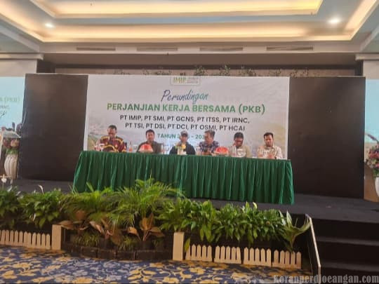 Nasib Ratusan Ribu Buruh IMIP Dipertaruhkan, Tim Perunding PKB Mulai Berjuang di Kendari