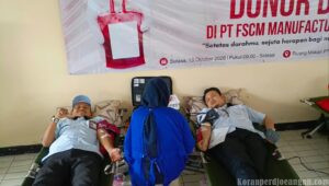 PT FSCM Manufacturing Indonesia Gelar Donor Darah, Puluhan Pekerja Antusias Berpartisipasi