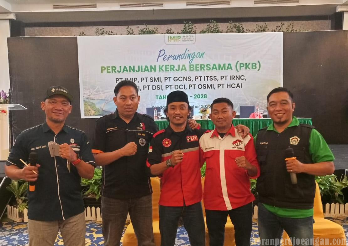 Andi Ilham Terpilih Pimpin Tim Perunding PKB IMIP, Puluhan Ribu Buruh Menanti Perubahan