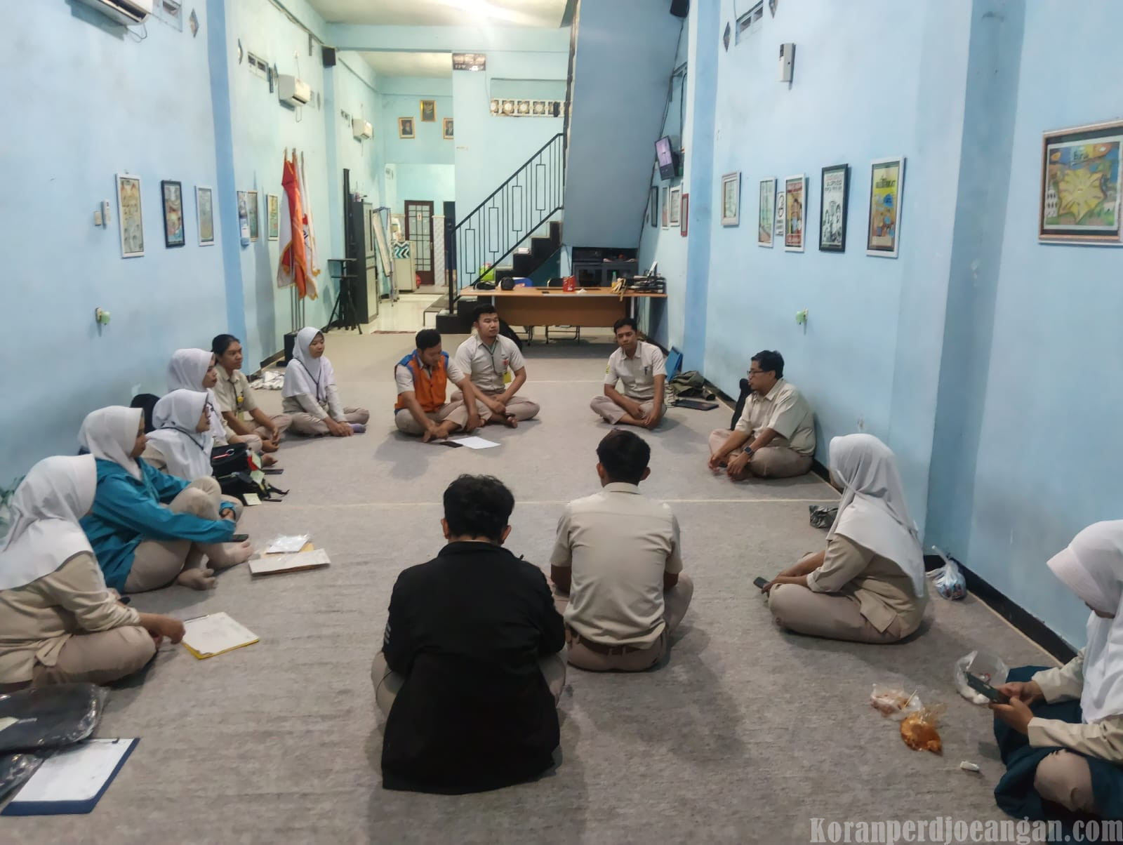 Panitia Global Training 2026 Serikat Pekerja FSPMI PT SAI Gelar Rapat Koordinasi di Kantor Konsulat Cabang Mojokerto