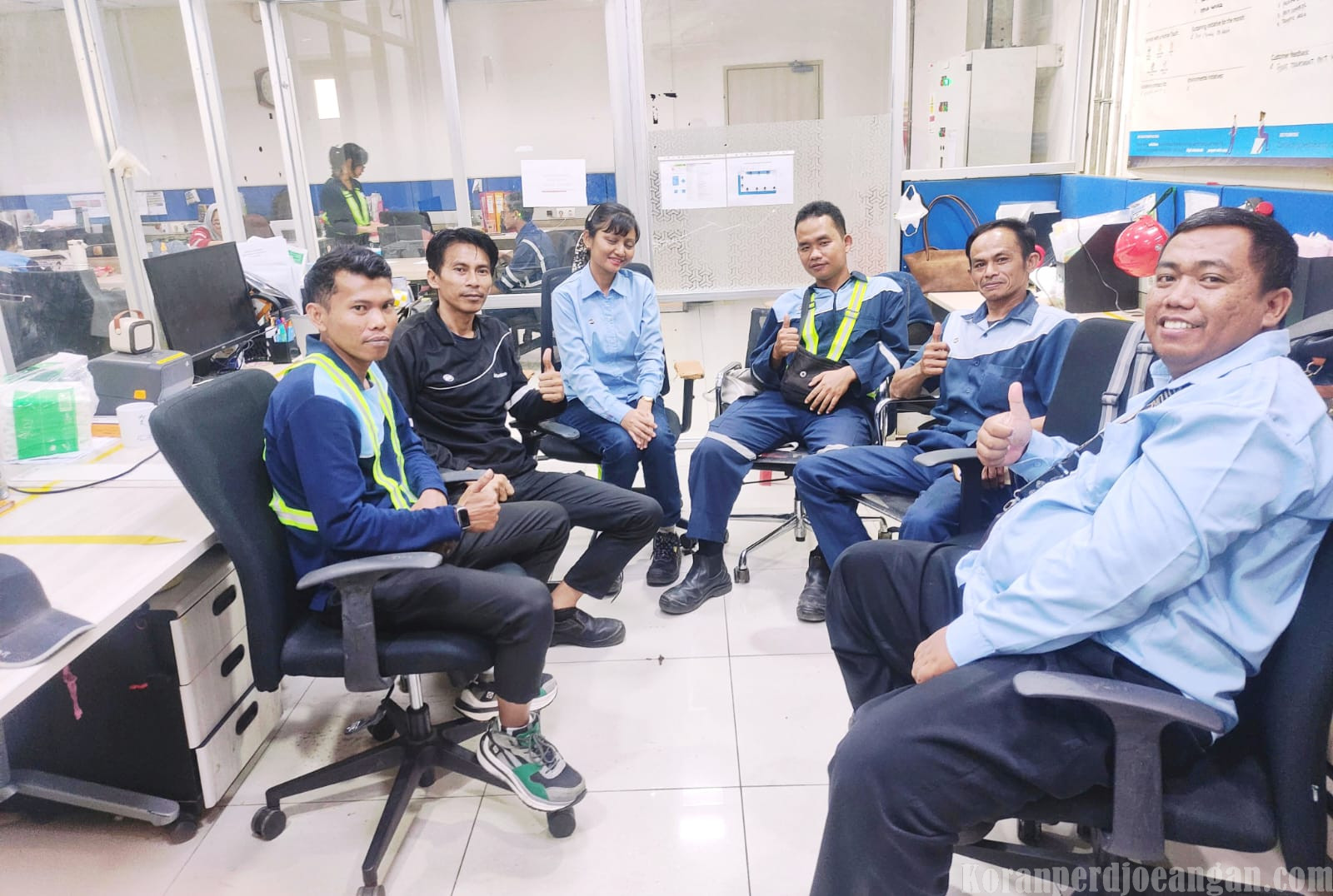 PUK SPAI FSPMI PT ISS Indonesia Kembali Gelar Social Dialog Dengan Manajemen ISS Area HMS/PMID Karawang Plan