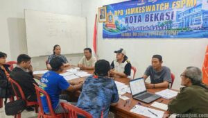 Penguatan Tupoksi Kepengurusan, Jamkeswatch FSPMI Kota Bekasi Gelar Ratin di Kantor Partai Buruh