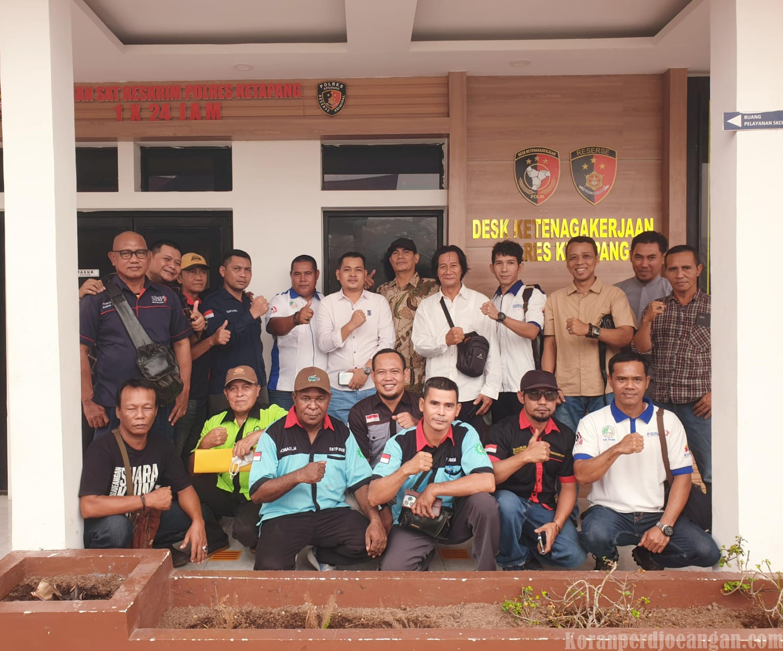 Polres Ketapang Resmikan Desk Ketenagakerjaan, Aliansi Serikat Pekerja/Buruh Turut Diundang
