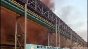 Tungku Smelter PT OSS Meledak, Asap Hitam Membubung Tinggi, Pekerja Panik