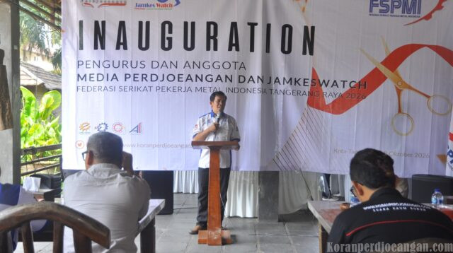 Wawaf Tahni: Media Perdjoeangan dan Jamkeswatch Harus Hadir Memberikan Manfaat bagi Buruh dan Masyarakat