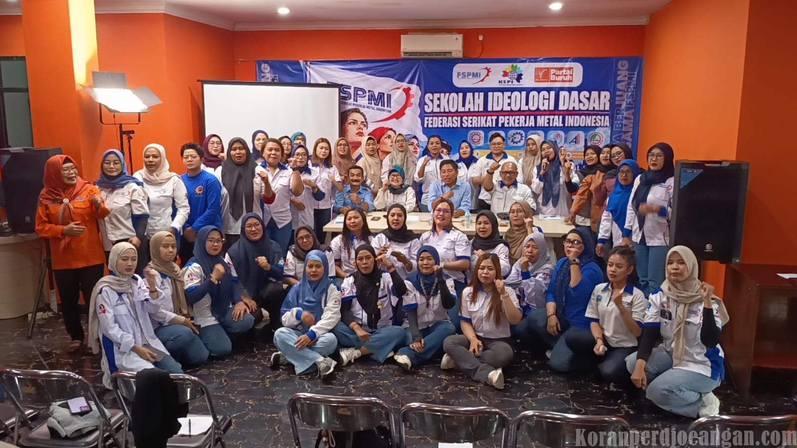 Sekolah Ideologi Dasar FSPMI Digelar, Perkuat Pemahaman Kader Perempuan di Jabodetabek