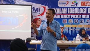 Sekolah Ideologi Dasar Perempuan FSPMI, Syawal Harahap Paparkan Profil Organisasi dan Peran Strategis Gerakan Buruh