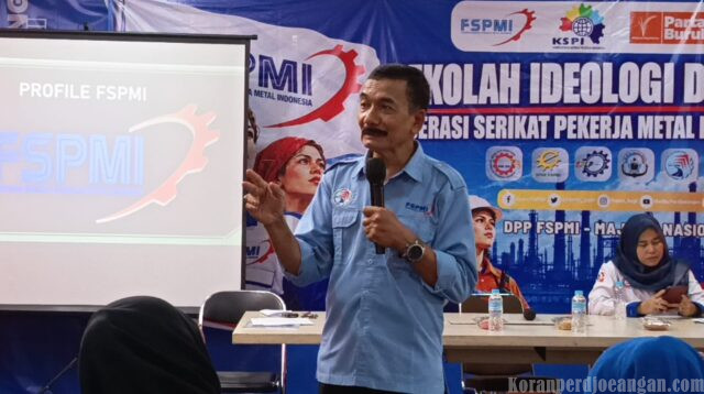Sekolah Ideologi Dasar Perempuan FSPMI, Syawal Harahap Paparkan Profil Organisasi dan Peran Strategis Gerakan Buruh