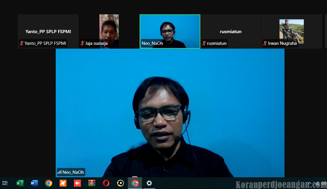 PP SPLP FSPMI Gelar Sosialisasi Basis Data kepada PC dan PUK, Perkuat Tata Kelola Organisasi di Era Digital