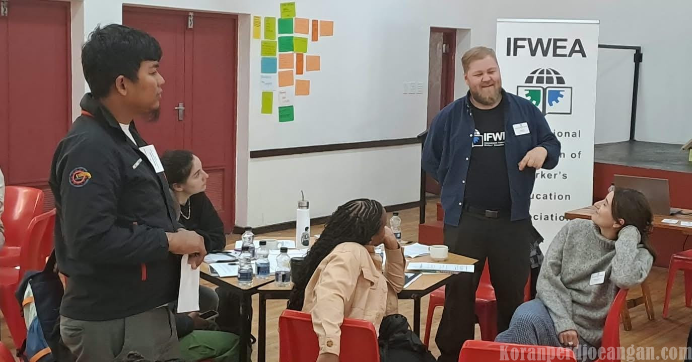 Wakili Indonesia, Pekerja Muda FSPMI Hadiri Youth Global Awareness Programme di Afrika Selatan