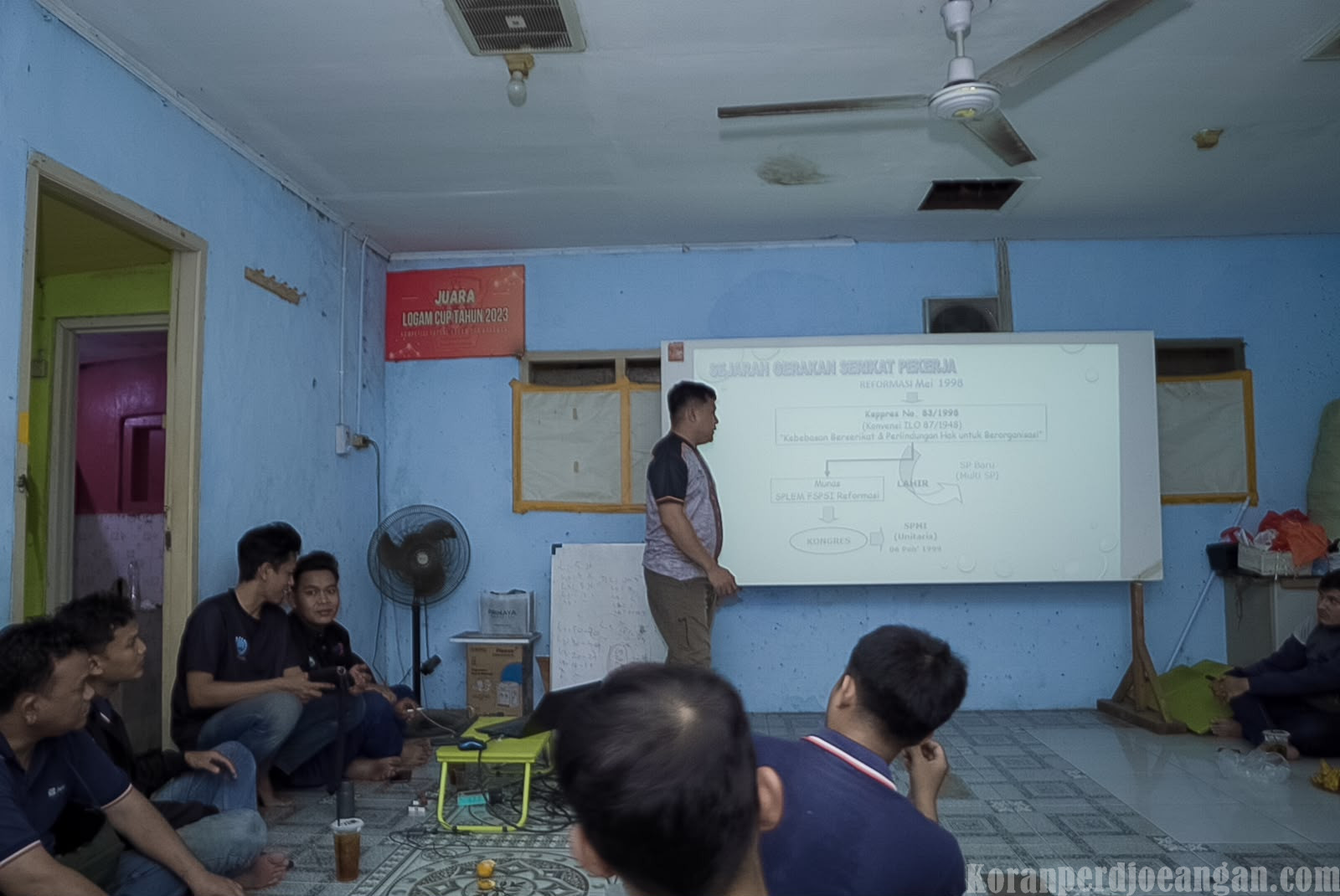 PUK SPLP FSPMI PT Bekaert Indonesia Gelar Kopi Senja, Perkuat Pendidikan dan Solidaritas Anggota
