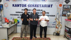 PUK SPAI FSPMI PT Ikapharmindo Putramas Tbk Terima Kunjungan RS Antam Medika untuk Perkuat Sinergi Pelayanan Kesehatan