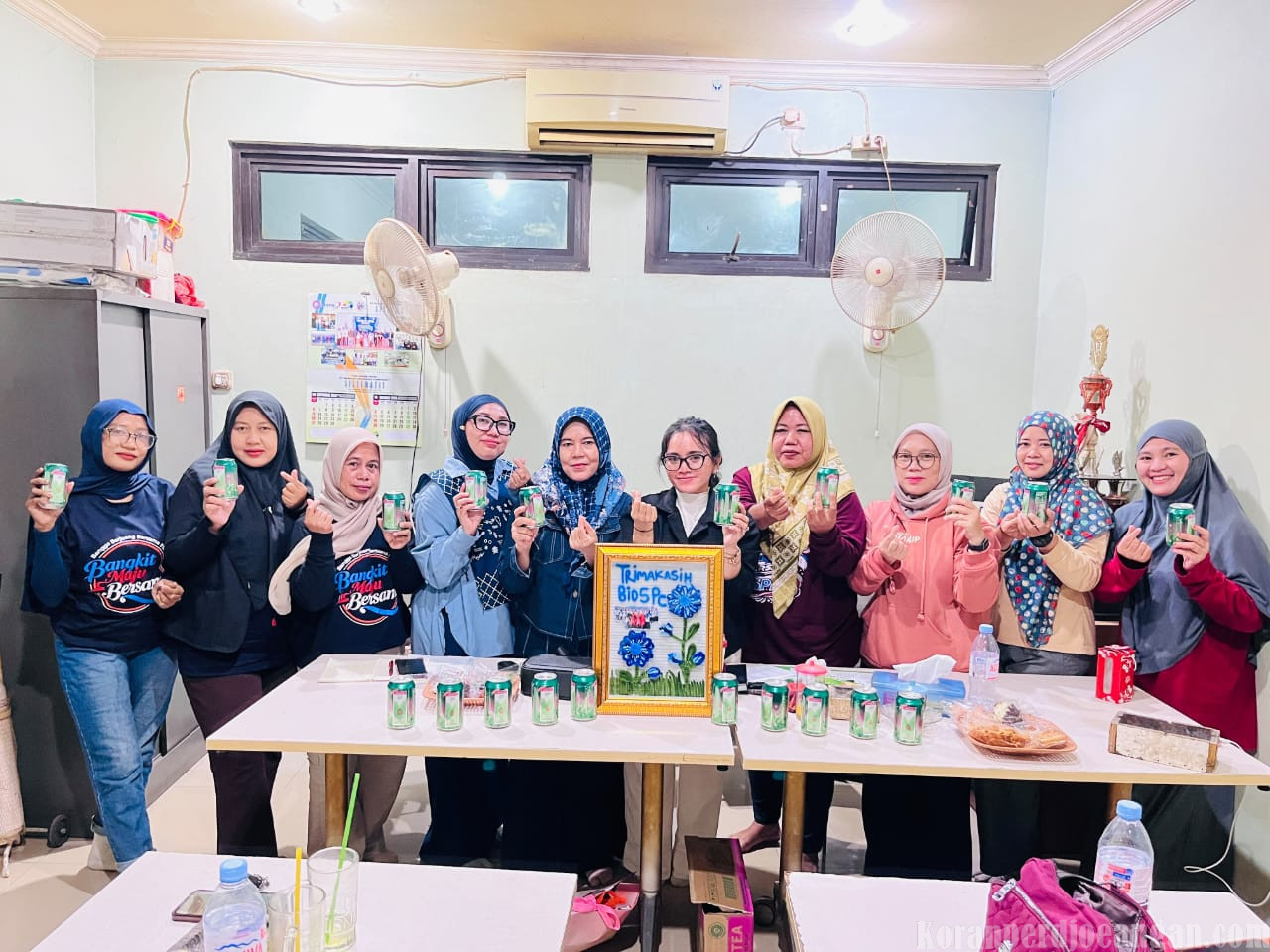 Bidang Perempuan dan Pekerja Muda SPAI FSPMI Bekasi Gelar Rapat Rutin dan Serah Terima Jabatan 