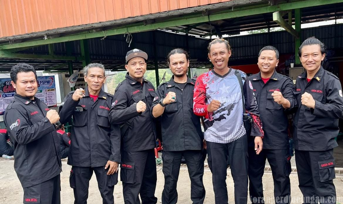 Korda dan Pengurus Garda Metal FSPMI Cilegon Hadiri Musda Garda Metal Purwakarta